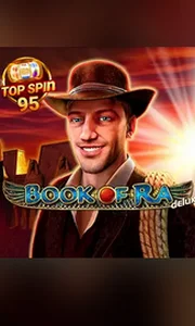 Book of Ra Deluxe Top Spin Max RTP Logo