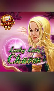 Lucky Lady's Charm Deluxe Top Spin Max RTP Logo